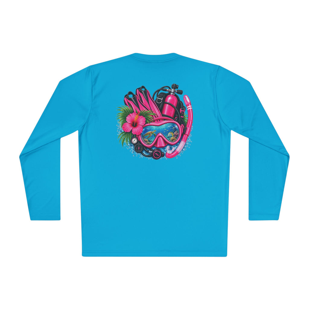 Diving Gear in pink Moisture Wicking Long Sleeve
