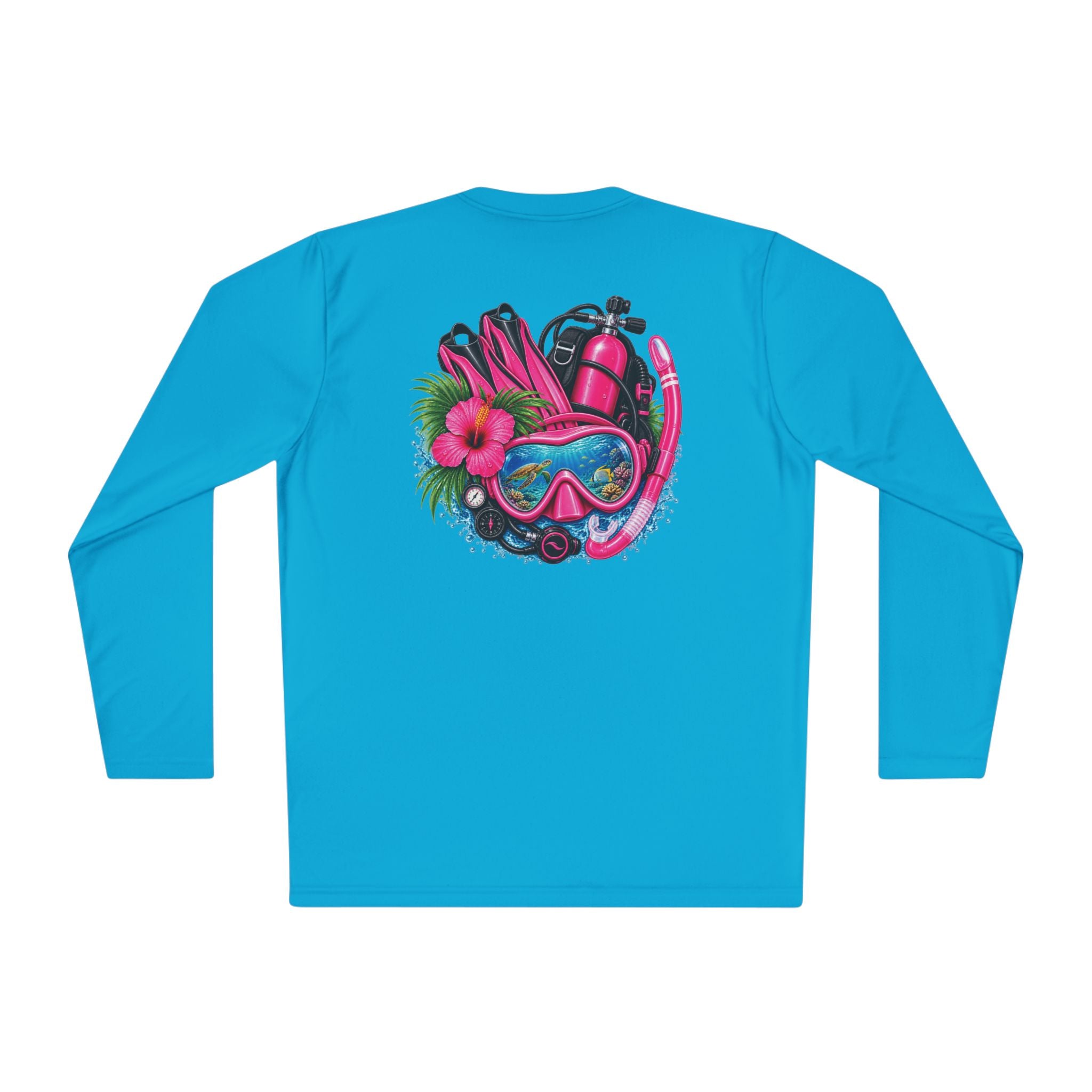 Diving Gear in pink Moisture Wicking Long Sleeve