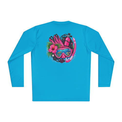 Diving Gear in pink Moisture Wicking Long Sleeve