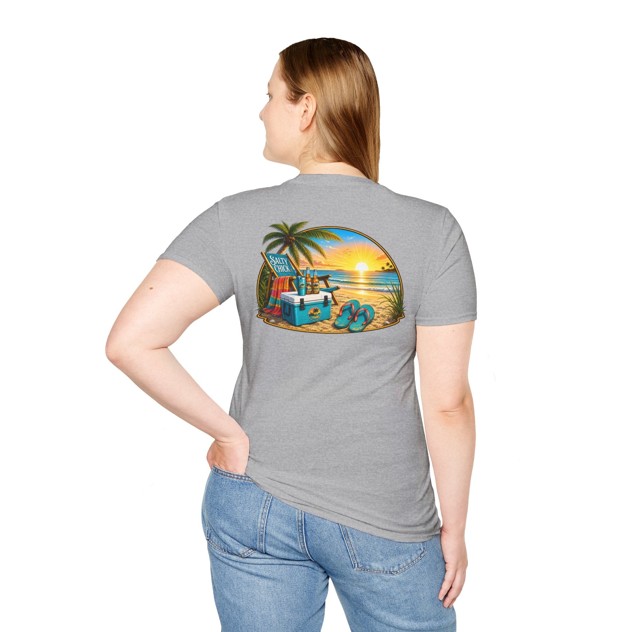 Salty Chick Shore Thing Cotton Tee – Coastal Life