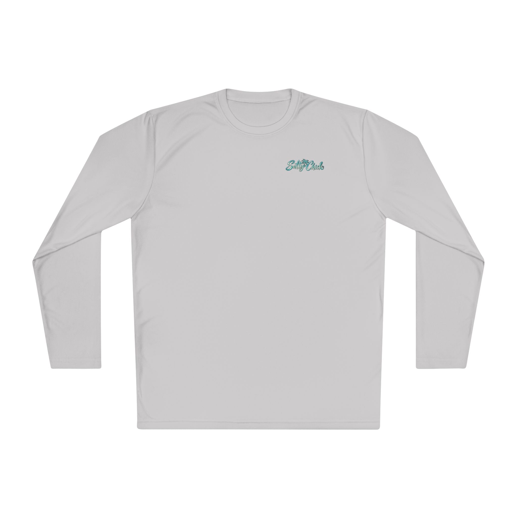 Moisture Wicking Long Sleeve-Military fishing woman on kayak