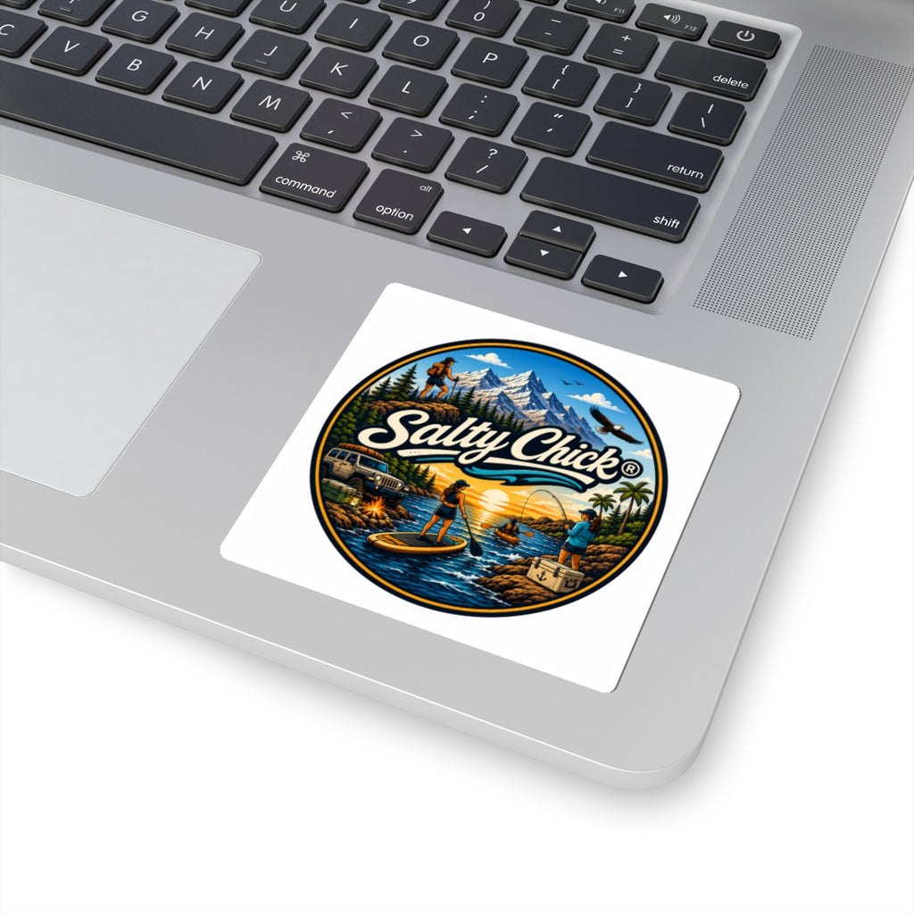 Salty Chick Universal Logo Kiss-Cut Vinyl Sticker