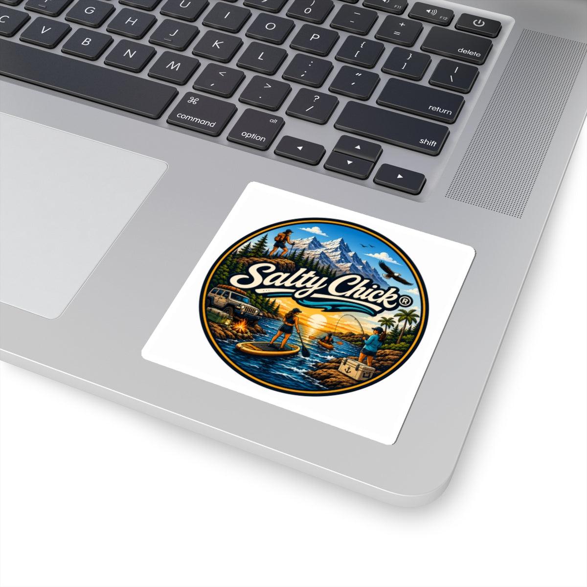Salty Chick Universal Logo Kiss-Cut Vinyl Sticker