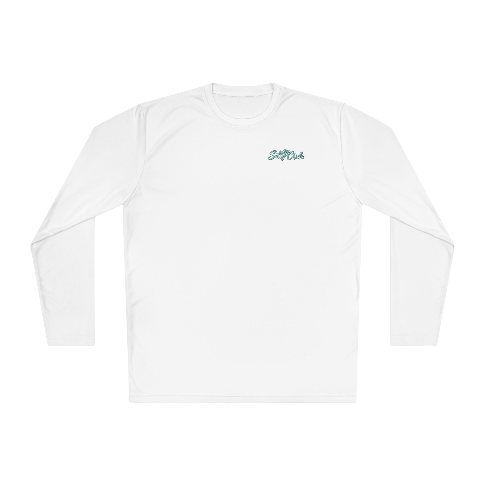 Moisture Wicking Long Sleeve-Military fishing woman on kayak