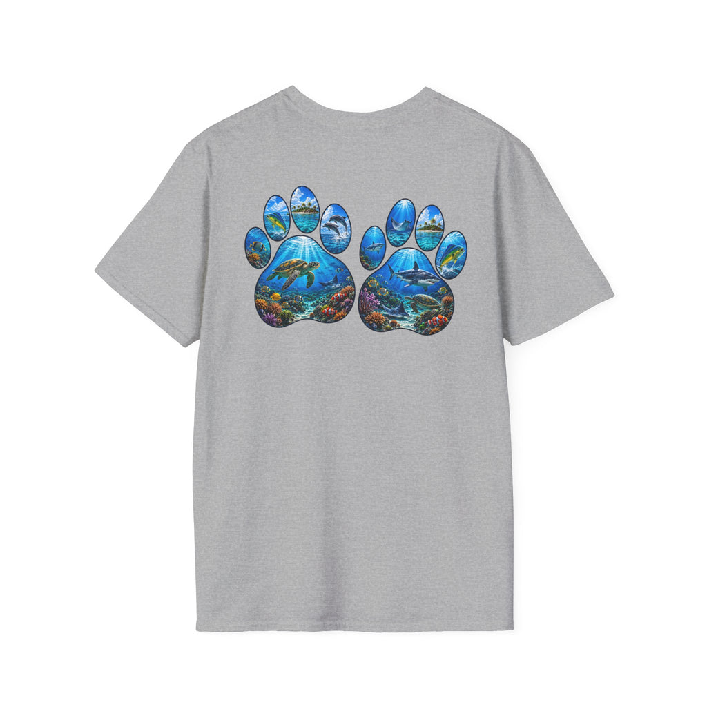 Cotton Tee- Dog Paws