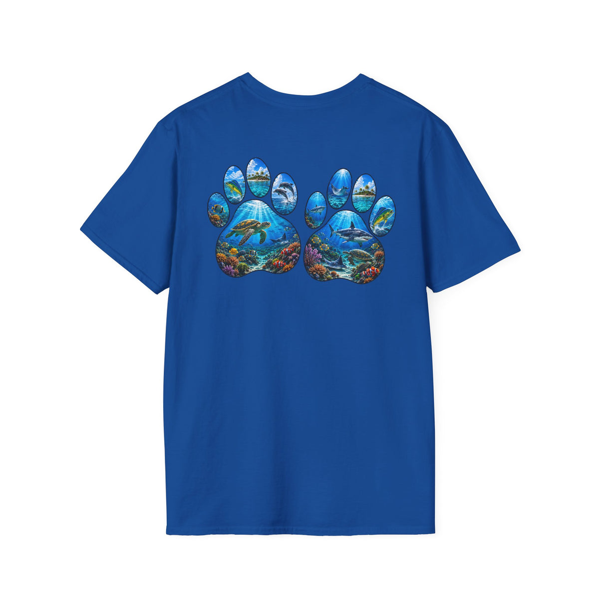Cotton Tee- Dog Paws