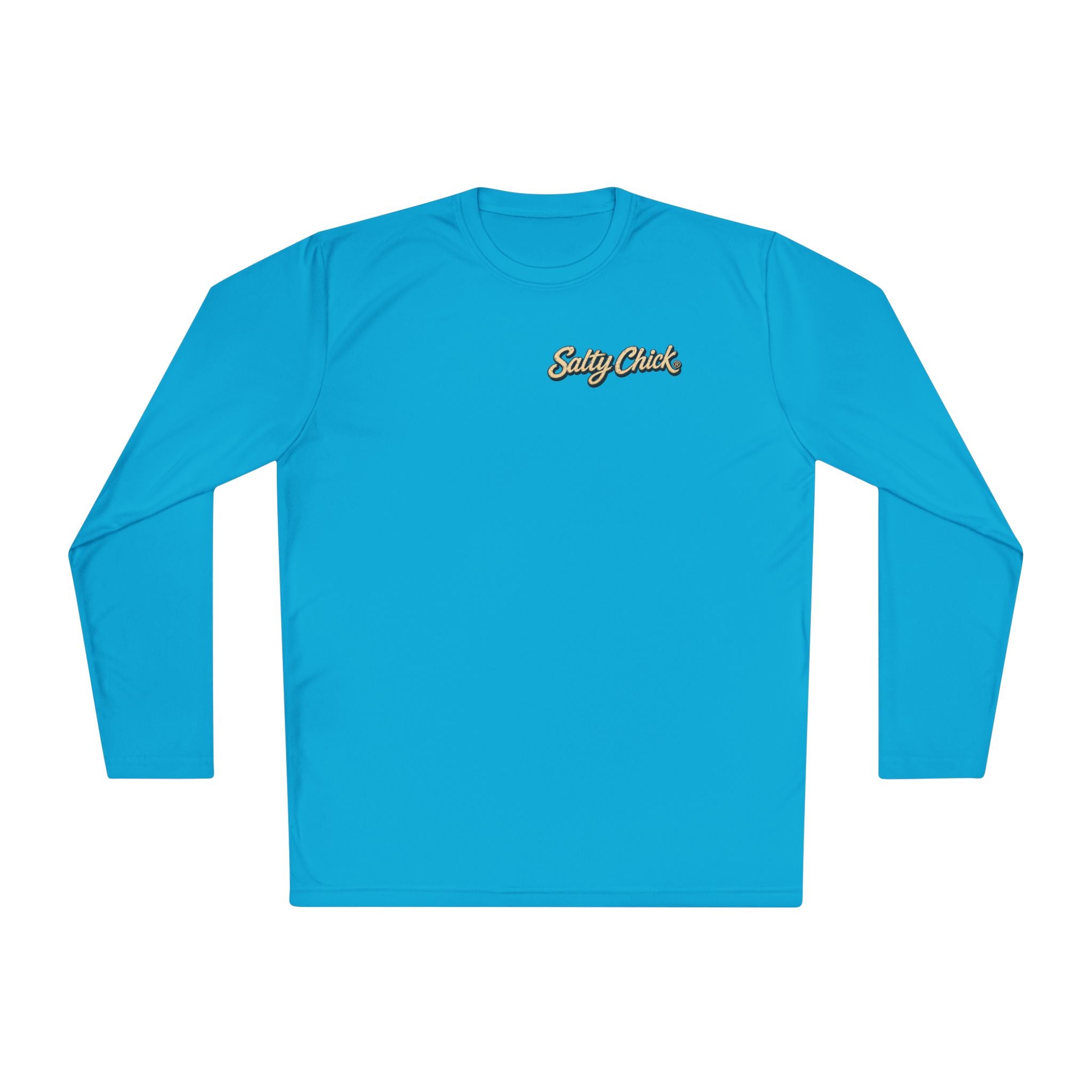 Salty Chick Short Hair Logo Long Sleeve – Coastal Life