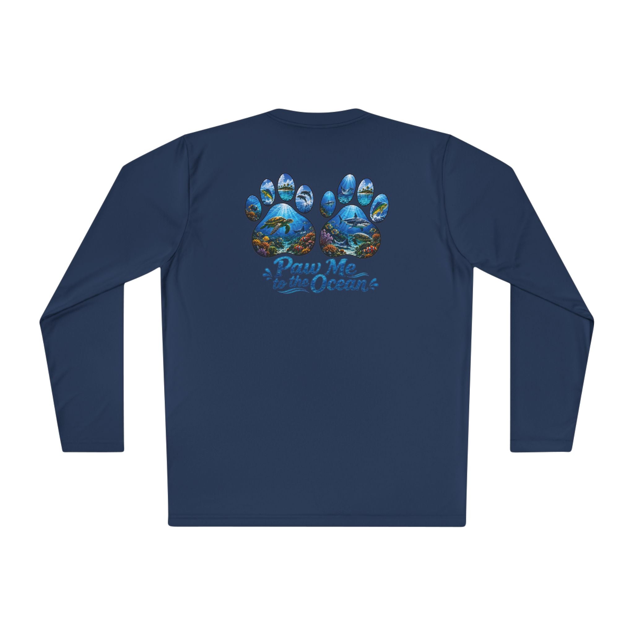 Salty Chick Paw Me to the Ocean Long Sleeve Performance Tee – Coastal Life
