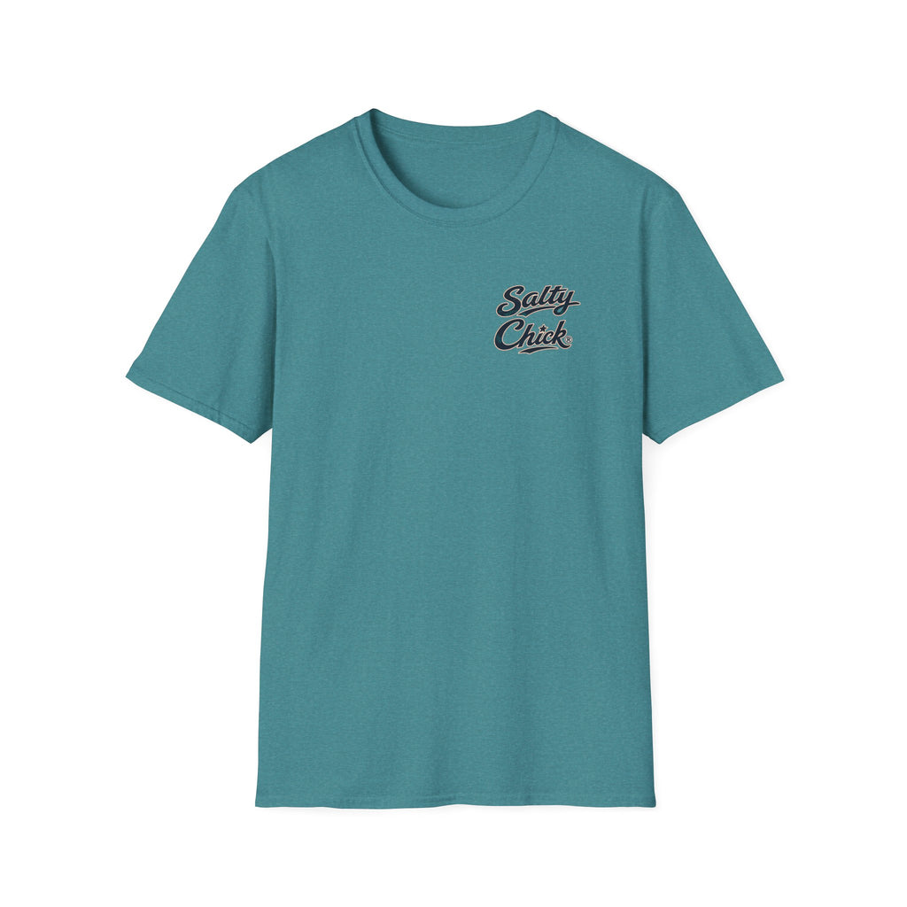 Salty Chick Canoe Days Cotton Tee – Kayak & Paddleboard