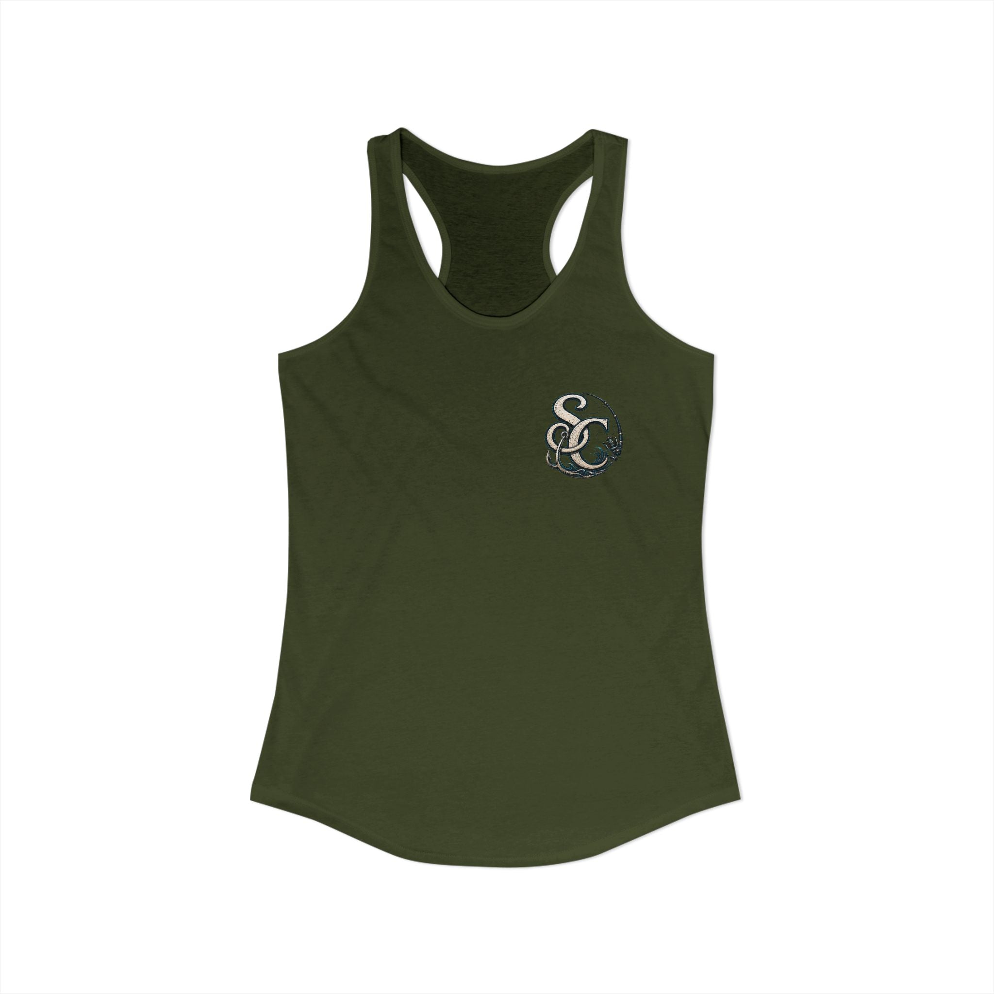 Performance Racerback Tank-Lifeline of fishing