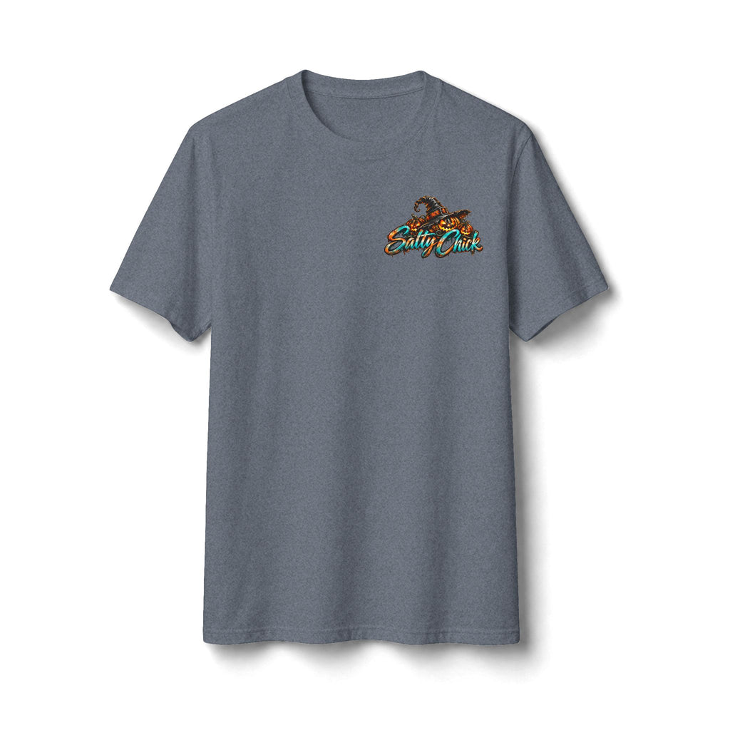 Moonlit Whiskers Coastal Halloween Tee