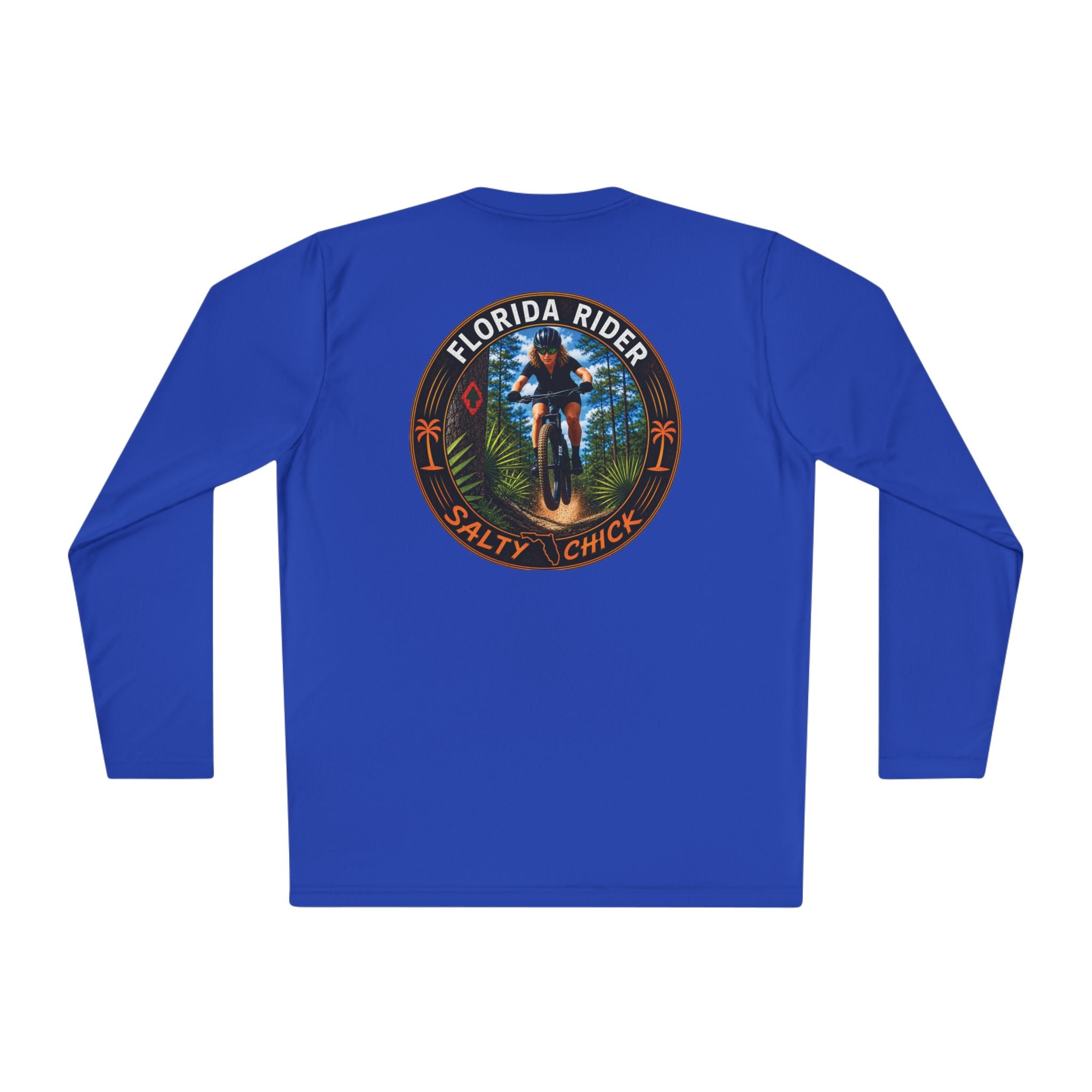 Salty Chick Ridge Runner Long Sleeve Performance Tee – Mountain Biking & Trails