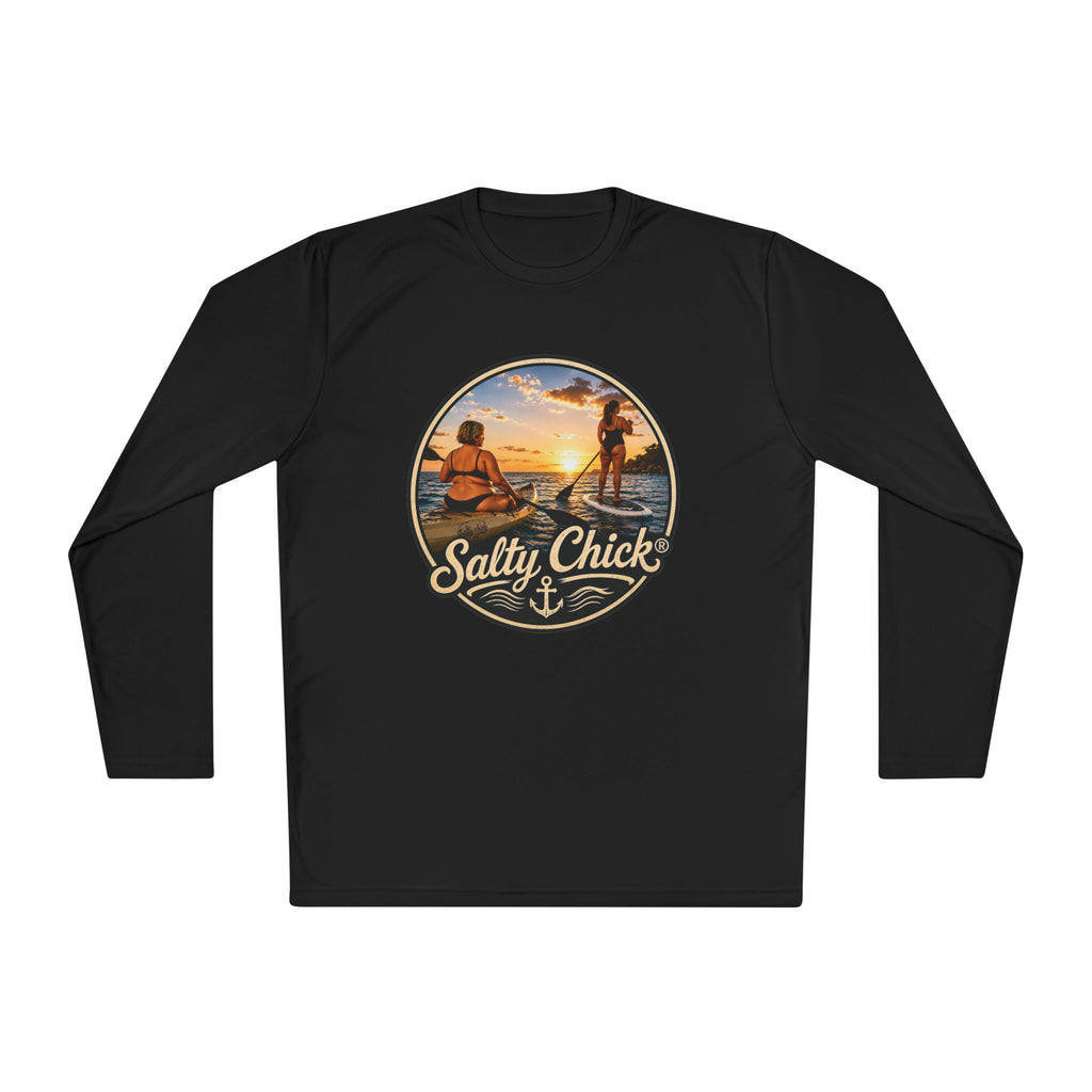 Salty Chick Paddle & Glide Long Sleeve Performance Tee – Kayak & Paddleboard