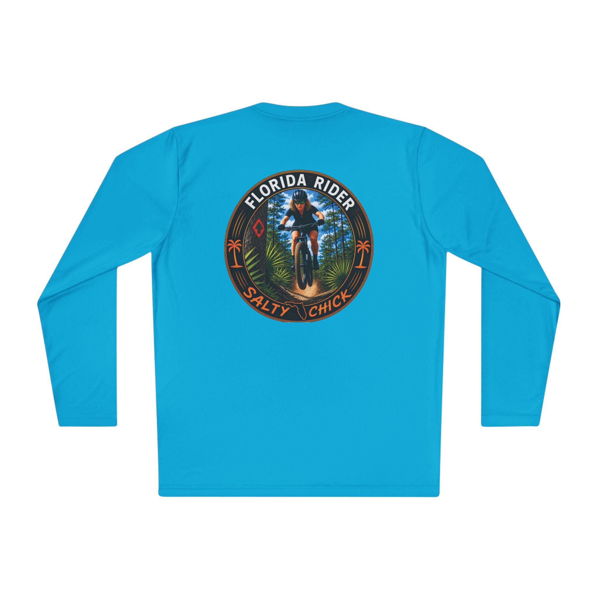 Salty Chick Dirt & Grit Long Sleeve Performance Tee – Mountain Biking & Trails