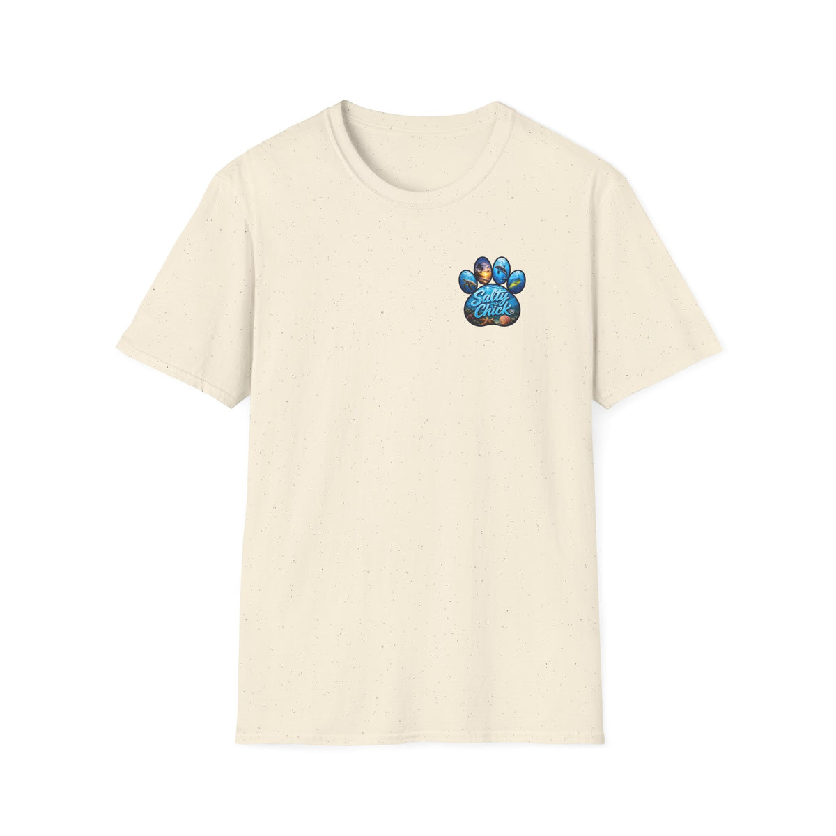 Cotton Tee- Beach days are better with four paws