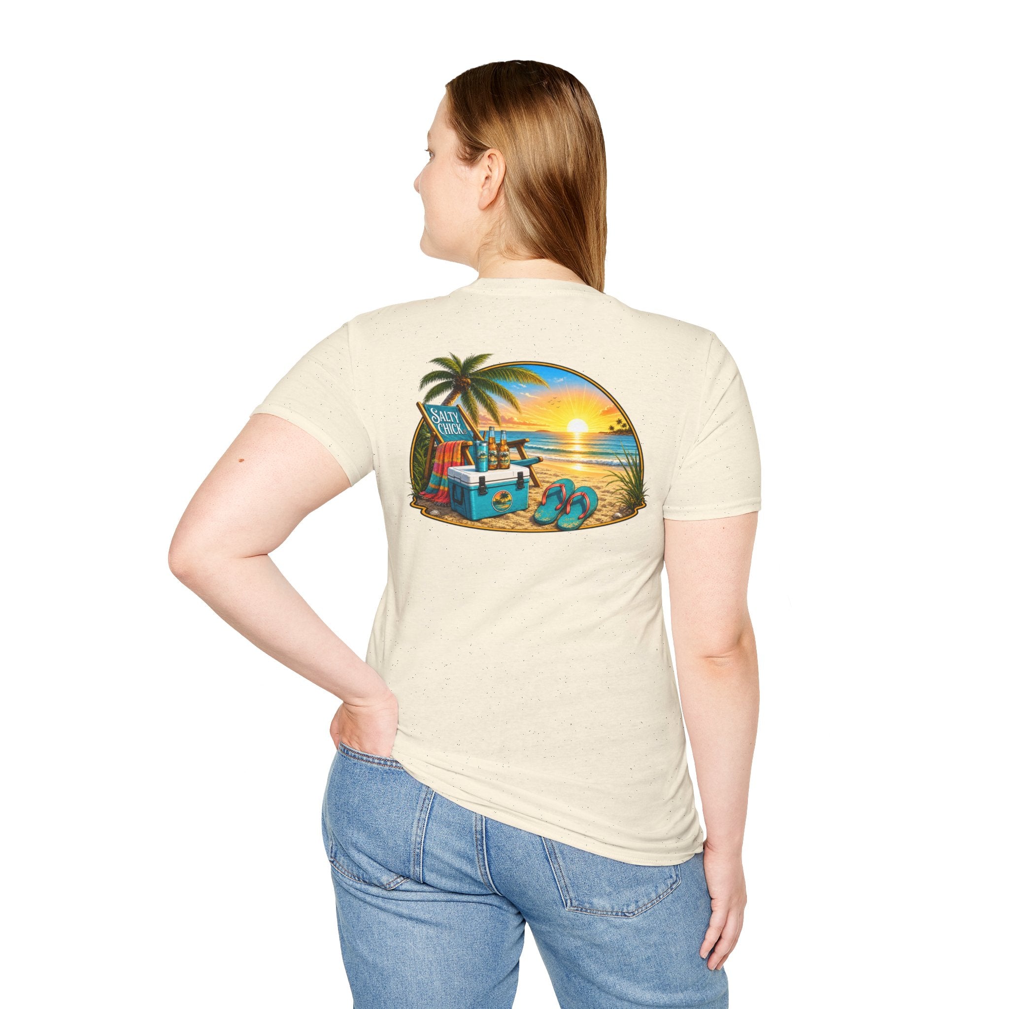 Salty Chick Shore Thing Cotton Tee – Coastal Life