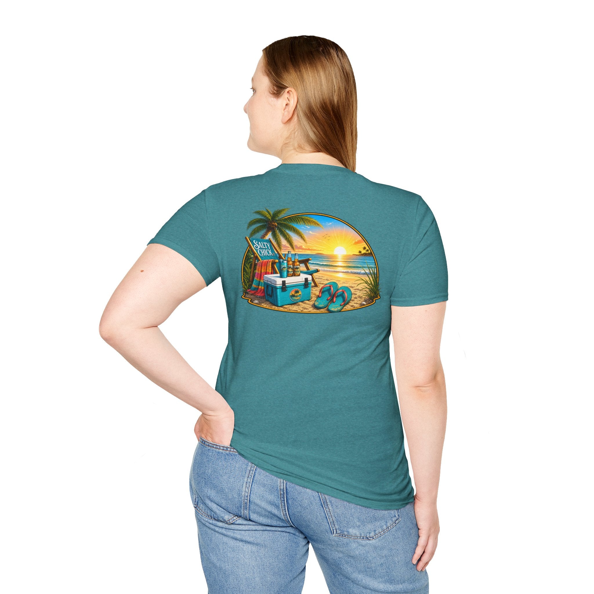 Salty Chick Shore Thing Cotton Tee – Coastal Life