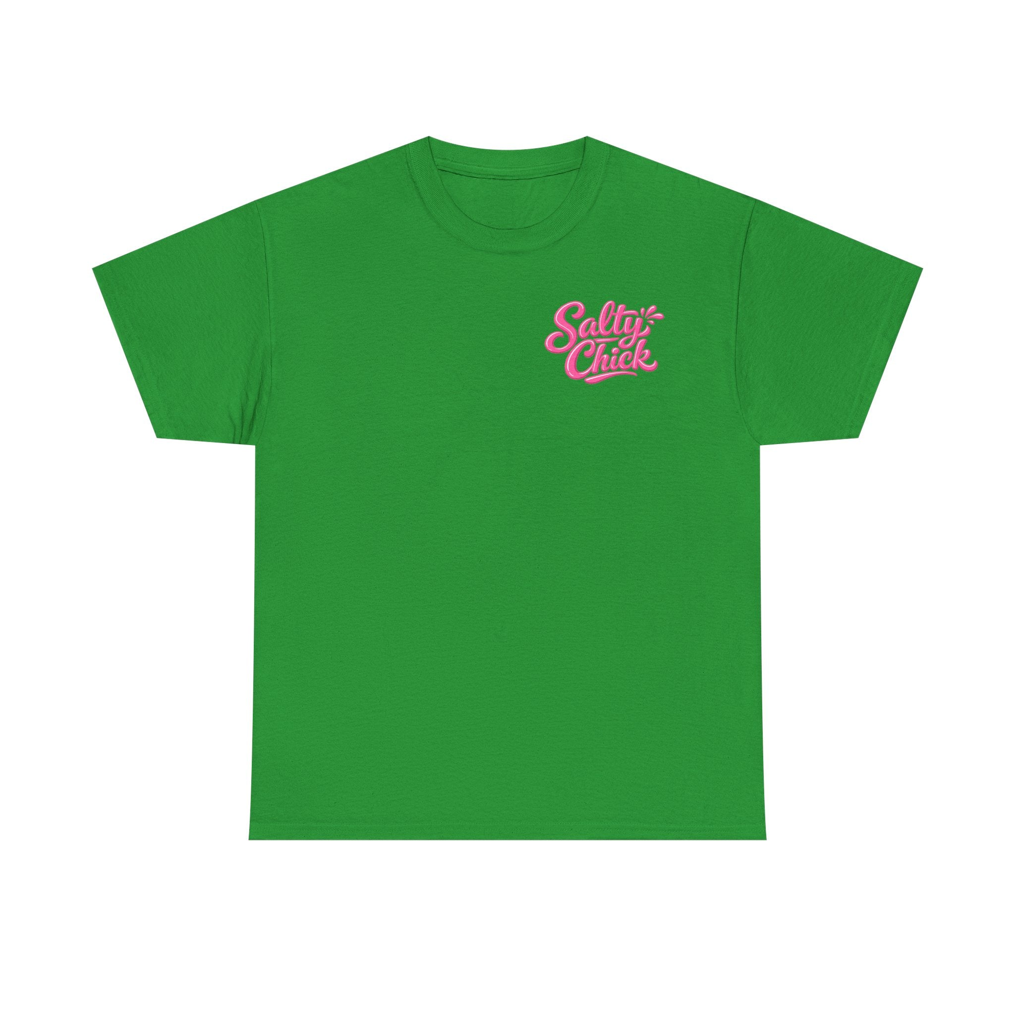 Salty Chick Hooked & Happy Heavy Cotton Tee – Fishing