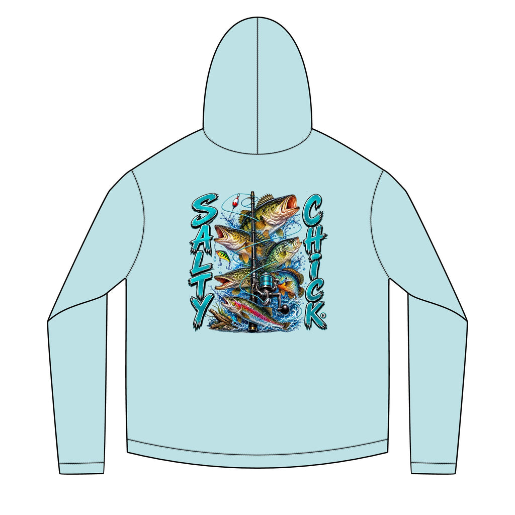 Solar Hoodie- Fishing logo