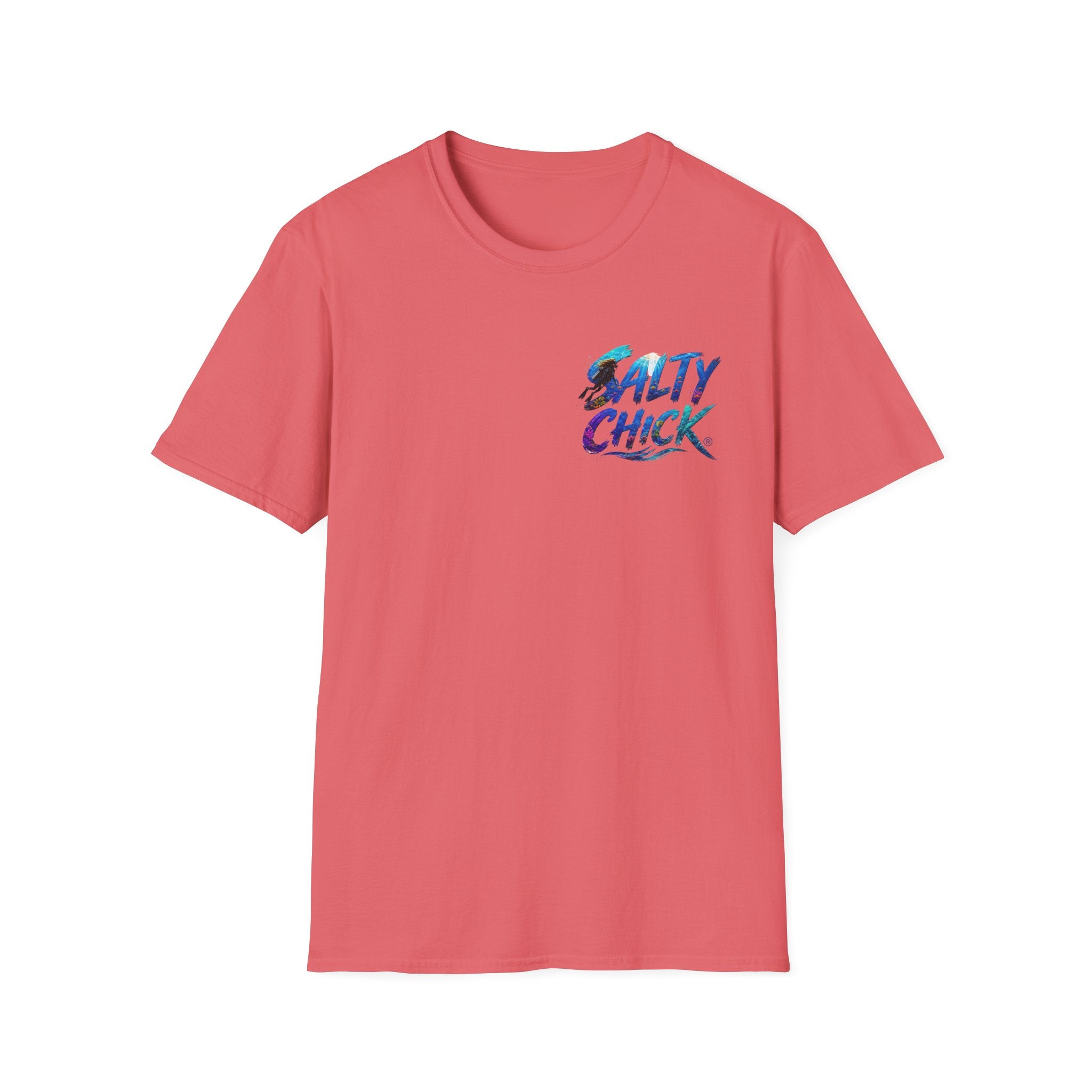 Salty Chick Diver Down Cotton Tee – Coastal Life