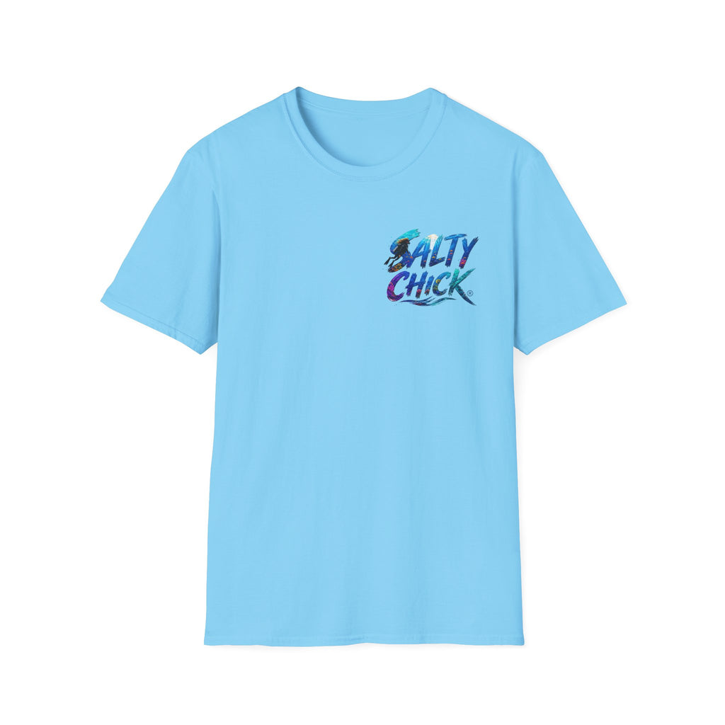 Salty Chick Diver Down Cotton Tee – Coastal Life