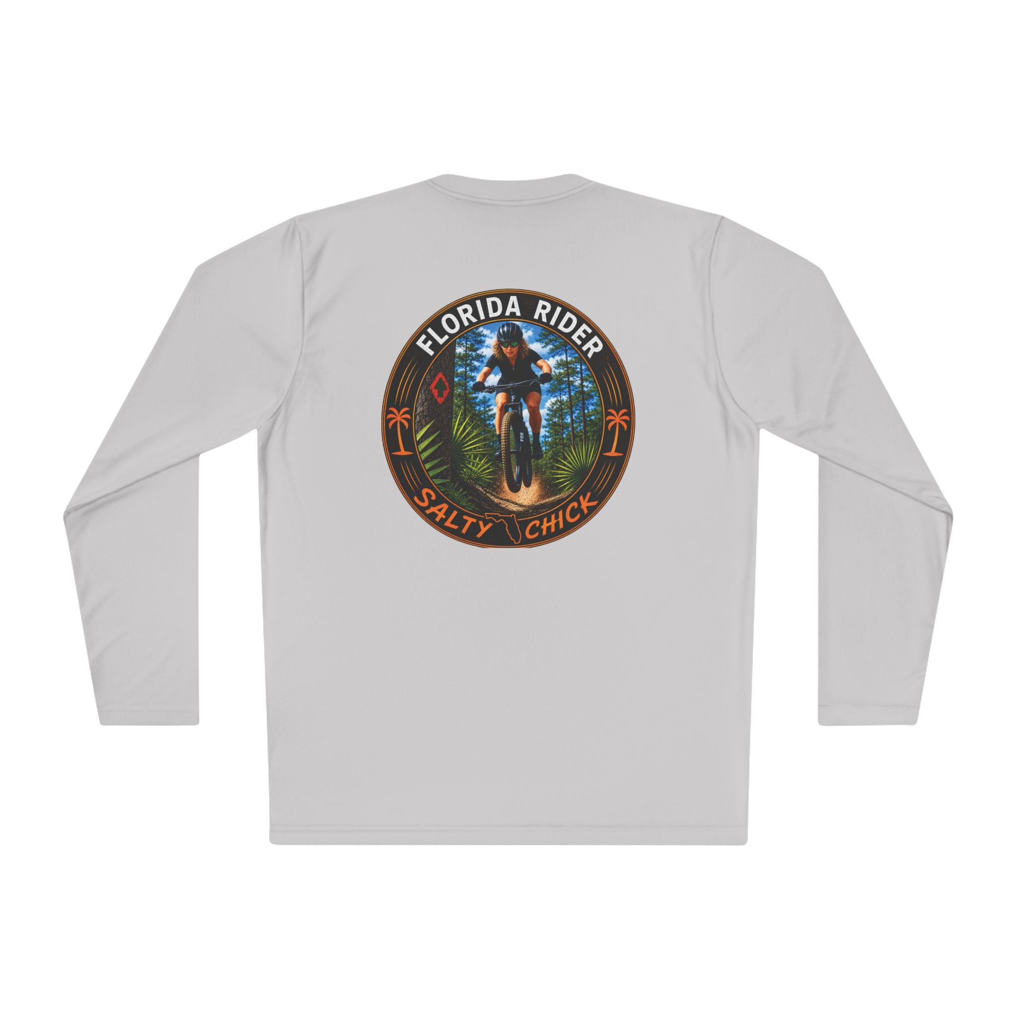 Salty Chick Dirt & Grit Long Sleeve Performance Tee – Mountain Biking & Trails
