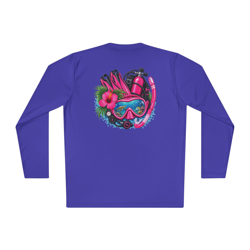 Diving Gear in pink Moisture Wicking Long Sleeve