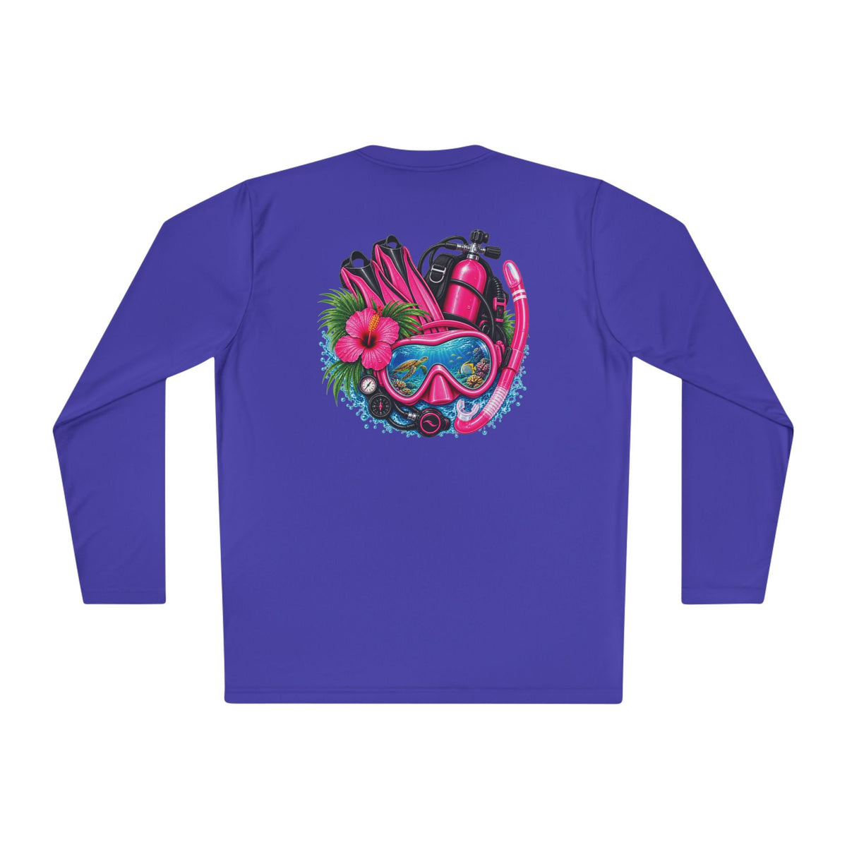 Diving Gear in pink Moisture Wicking Long Sleeve
