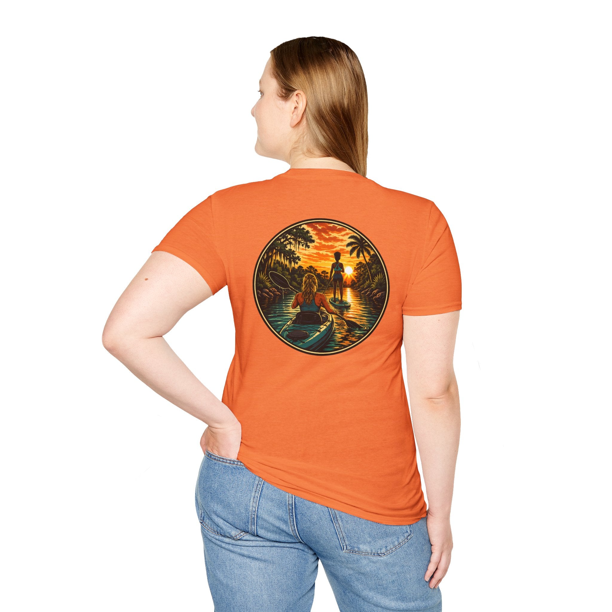 Salty Chick Paddle & Board Cotton Tee – Kayak & Paddleboard