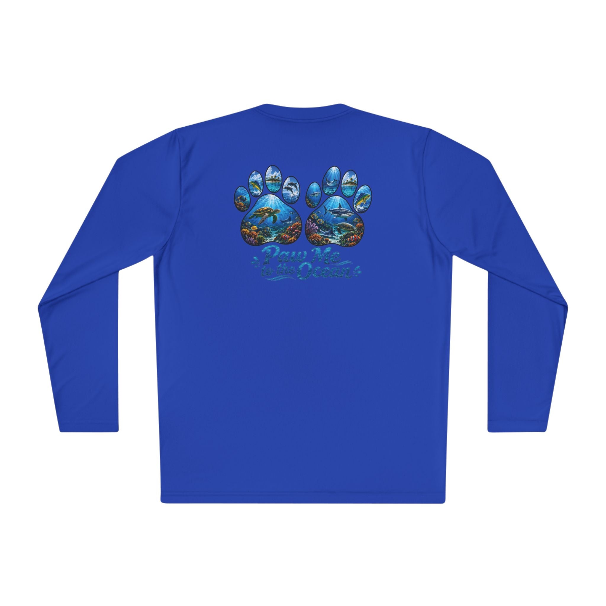 Salty Chick Paw Me to the Ocean Long Sleeve Performance Tee – Coastal Life