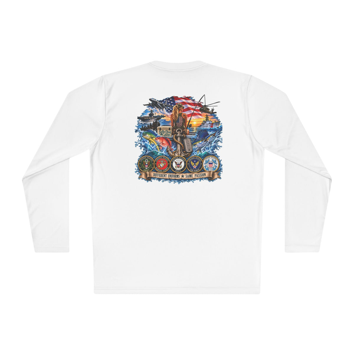 Military Services Performance Wicking Long Sleeve