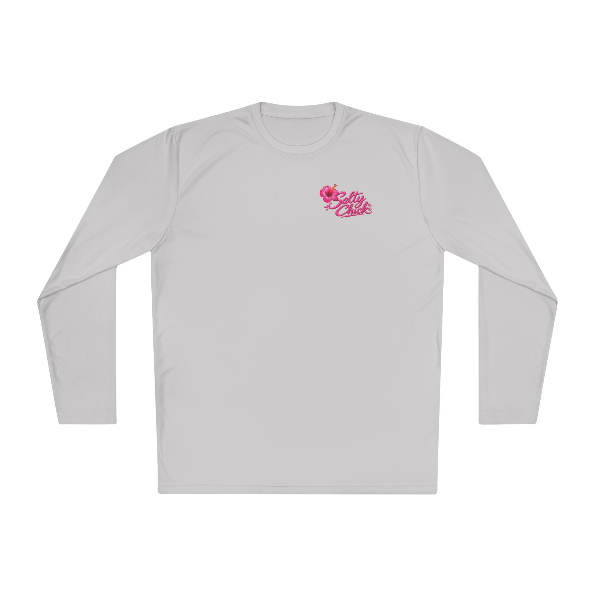 Female with Poodle Moisture Wicking Long Sleeve