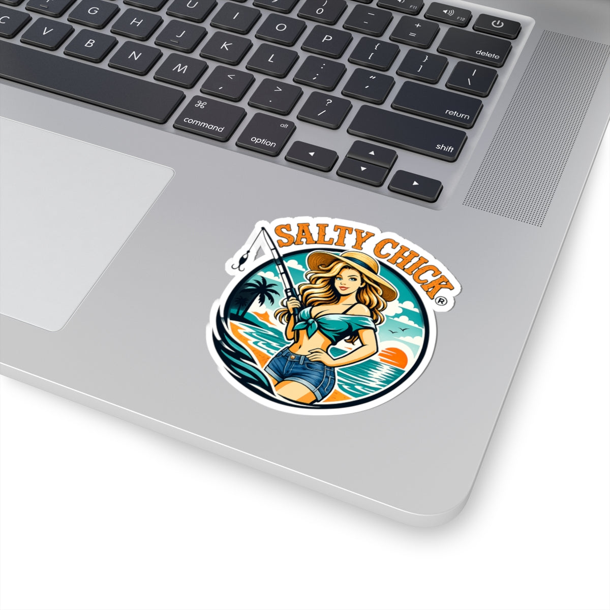 Salty Chick Girly Kiss-Cut Vinyl Sticker 2