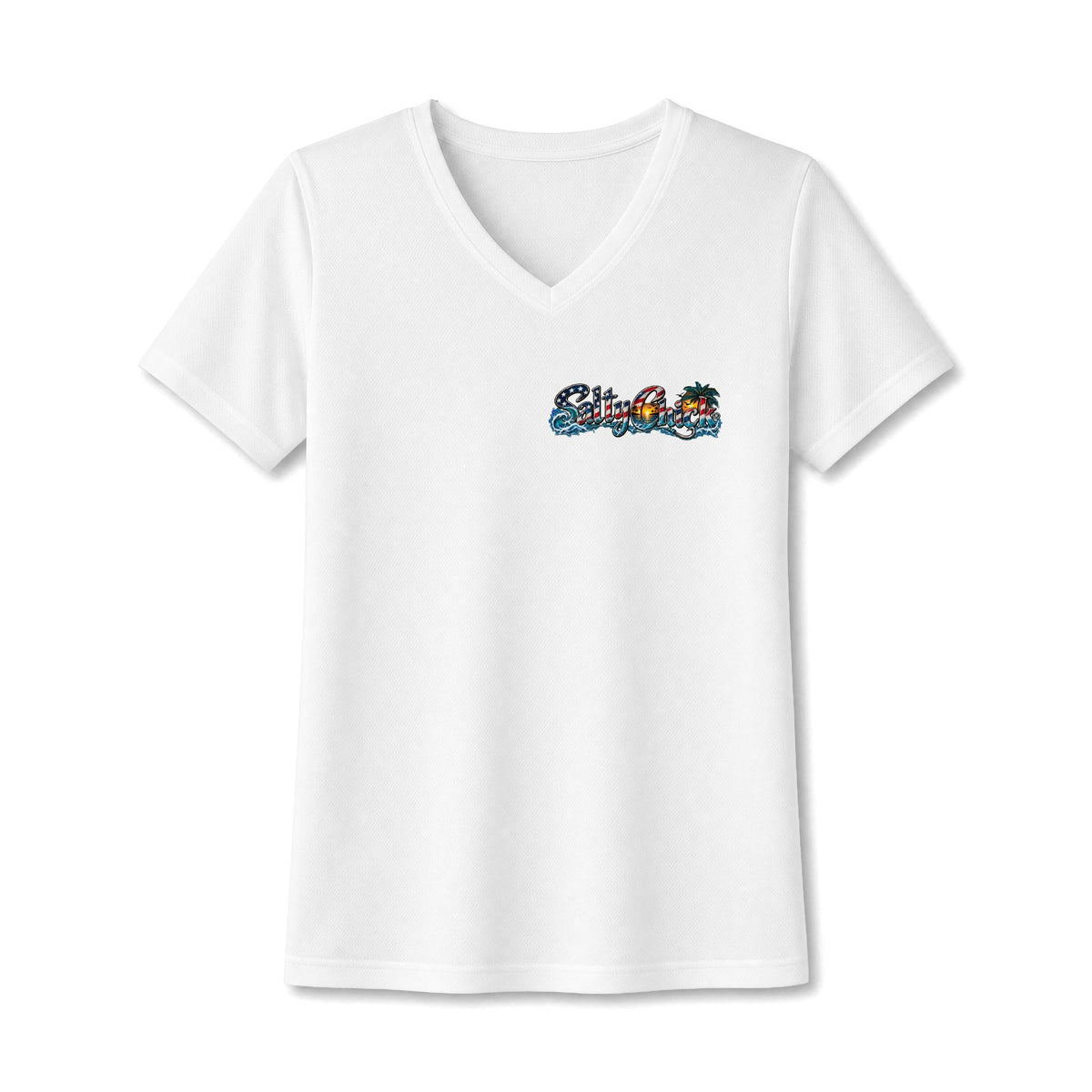 Women's PosiCharge RacerMesh Military Services V-Neck Tee