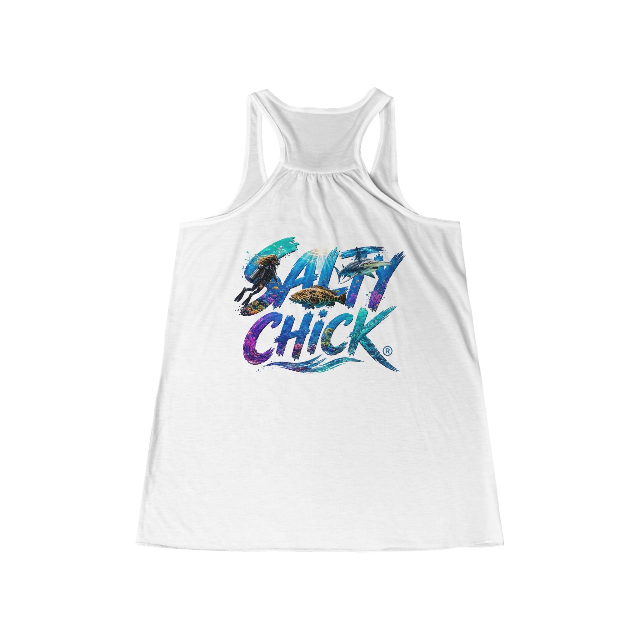 Salty Chick Diver Down Racerback Tank – Coastal Life
