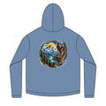 Solar Mountain Rock Climber Graphic Hoodie