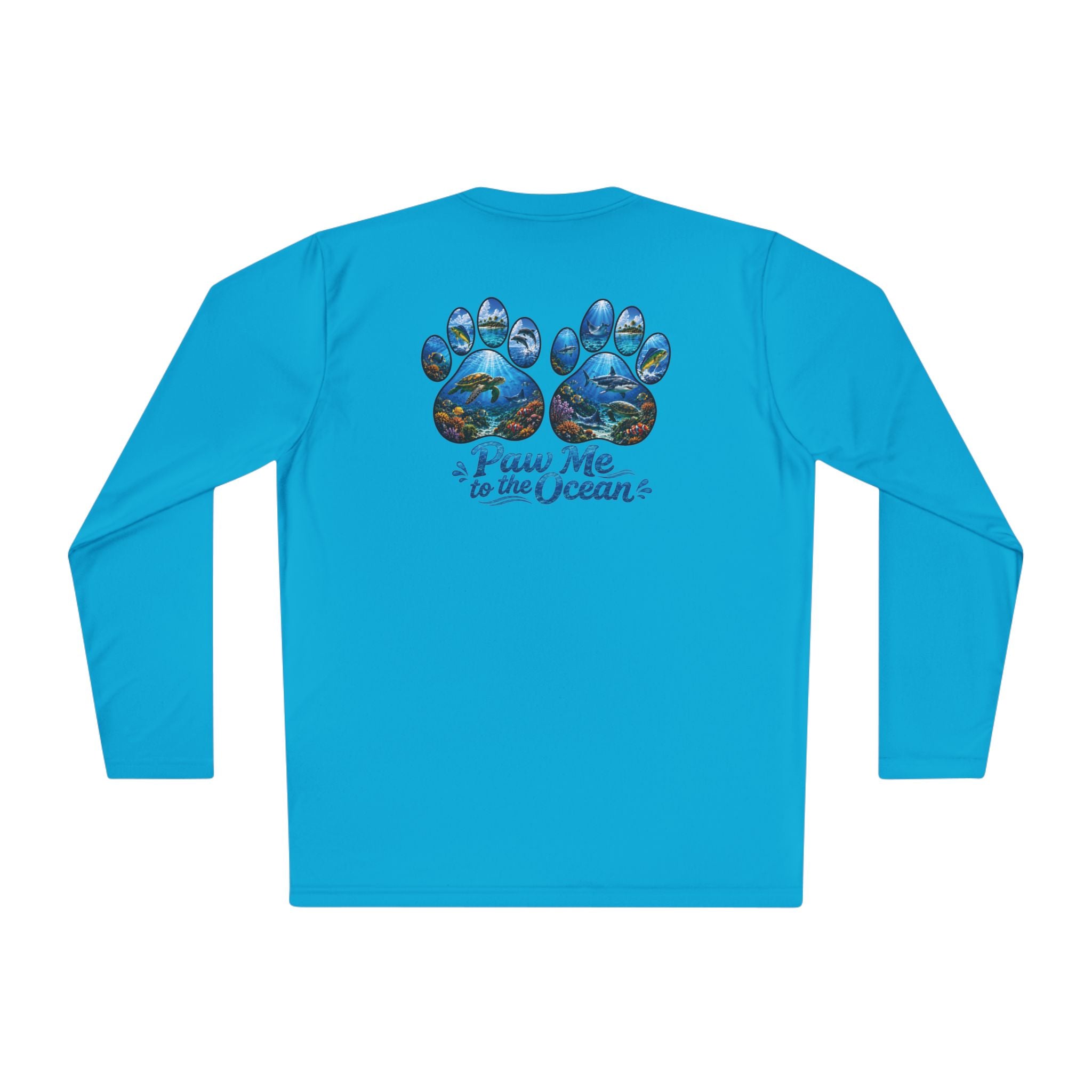 Salty Chick Paw Me to the Ocean Long Sleeve Performance Tee – Coastal Life