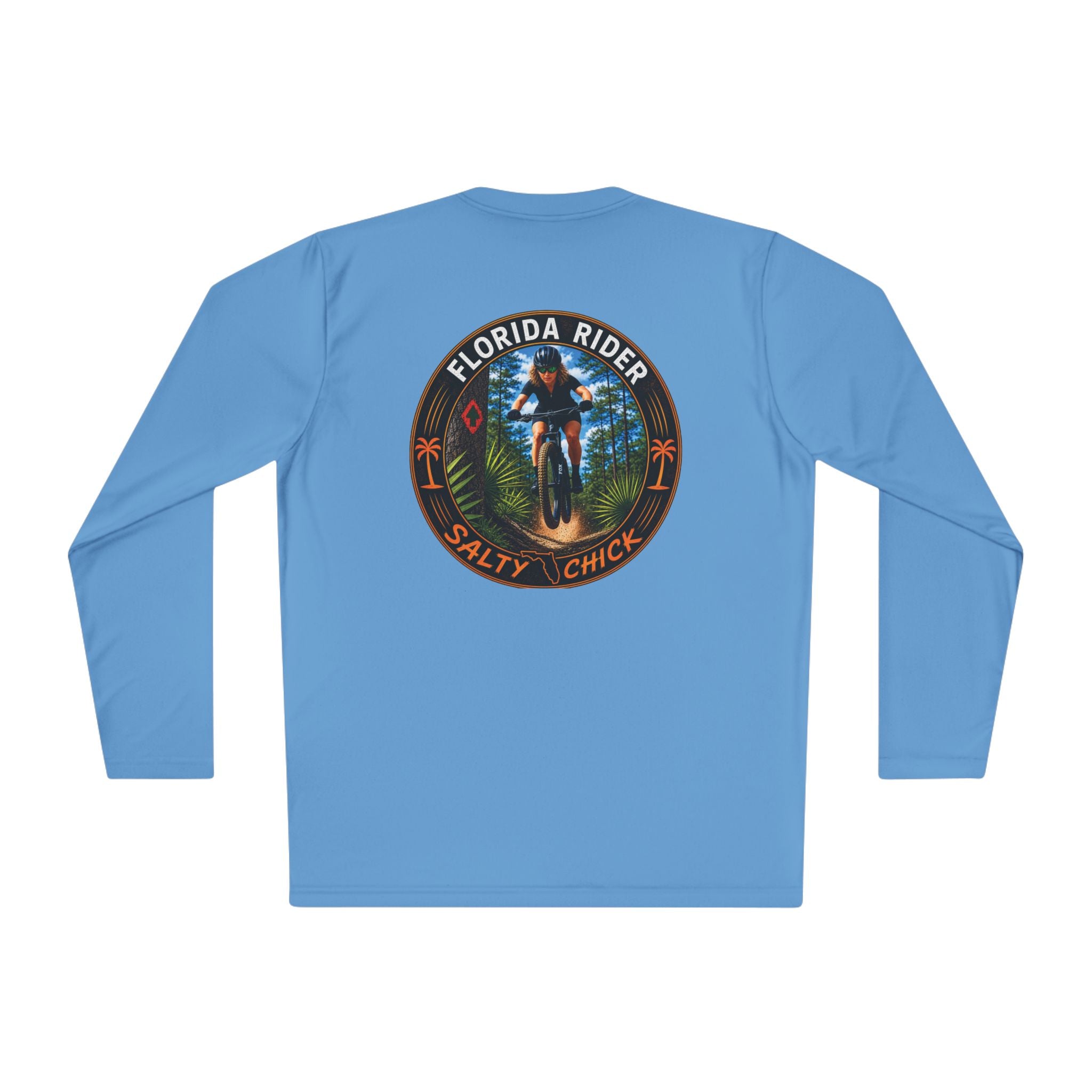 Salty Chick Dirt & Grit Long Sleeve Performance Tee – Mountain Biking & Trails