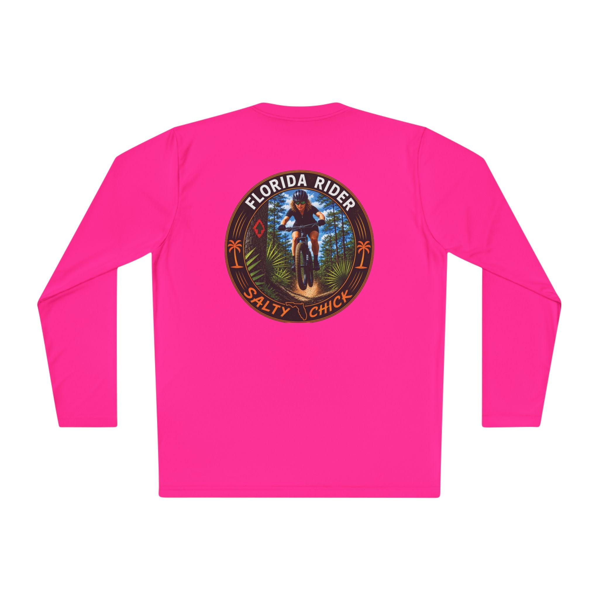 Salty Chick Dirt & Grit Long Sleeve Performance Tee – Mountain Biking & Trails