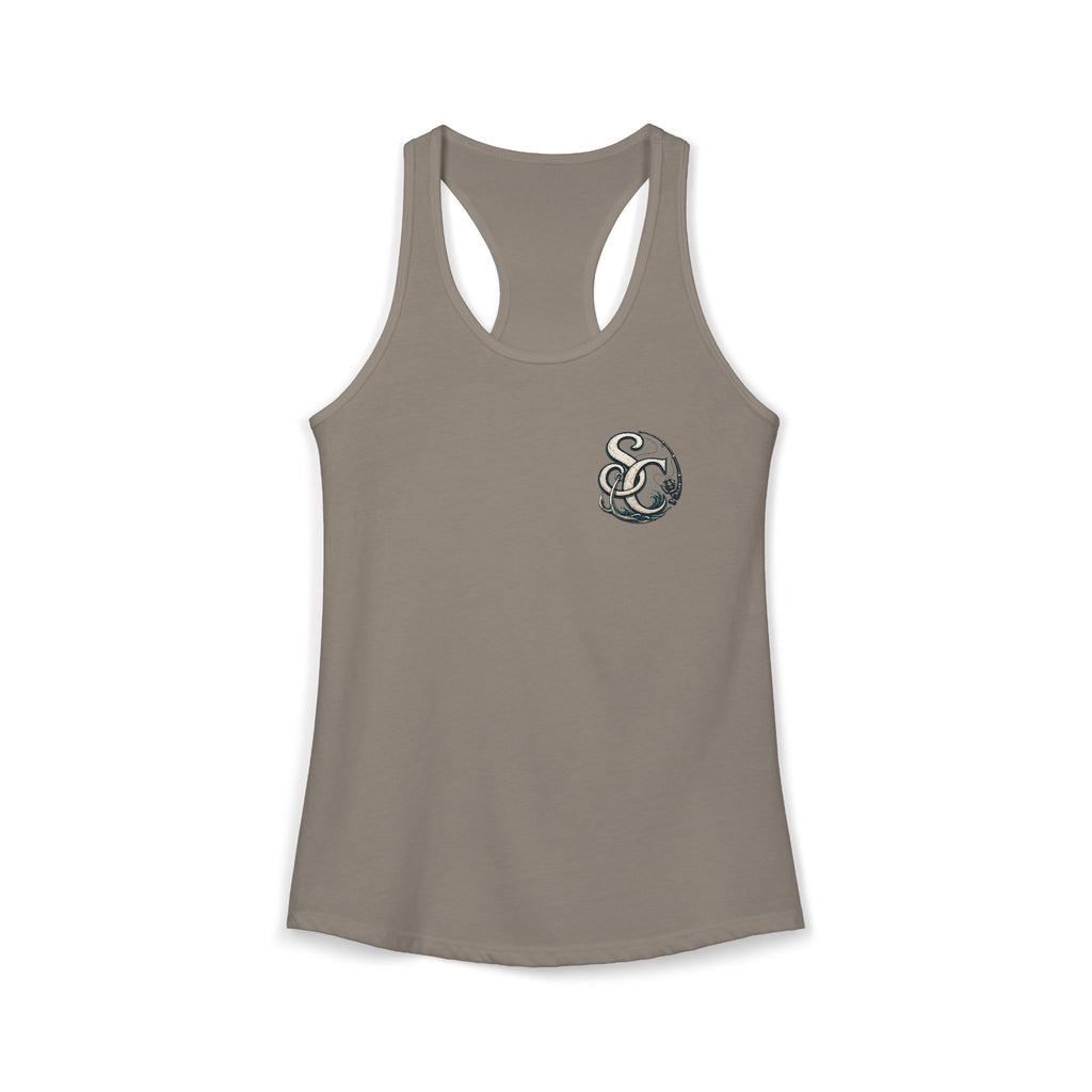 Performance Racerback Tank-Lifeline of fishing