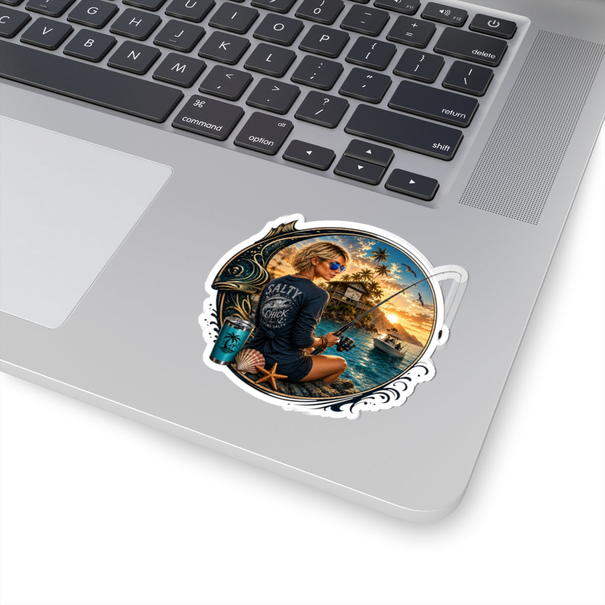 Salty Chick Fishing Kiss-Cut Vinyl Sticker Vol. 4