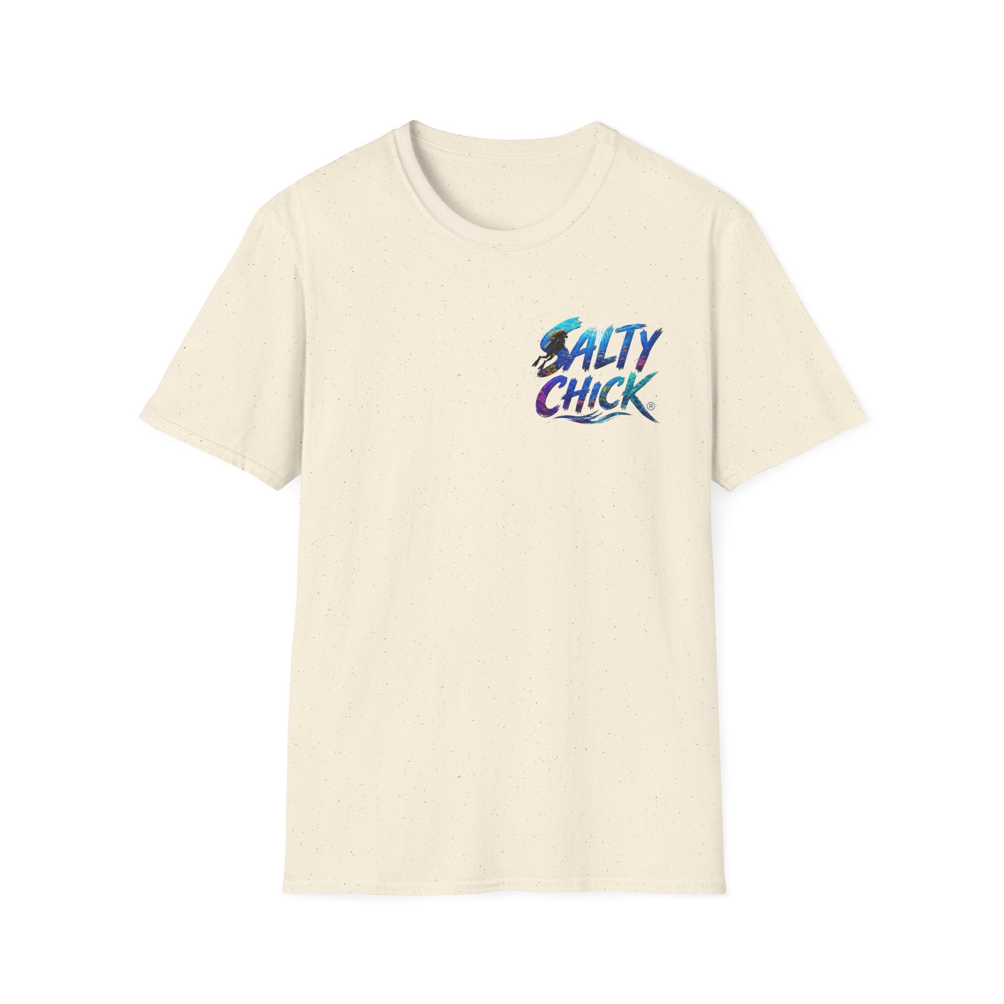 Salty Chick Diver Down Cotton Tee – Coastal Life