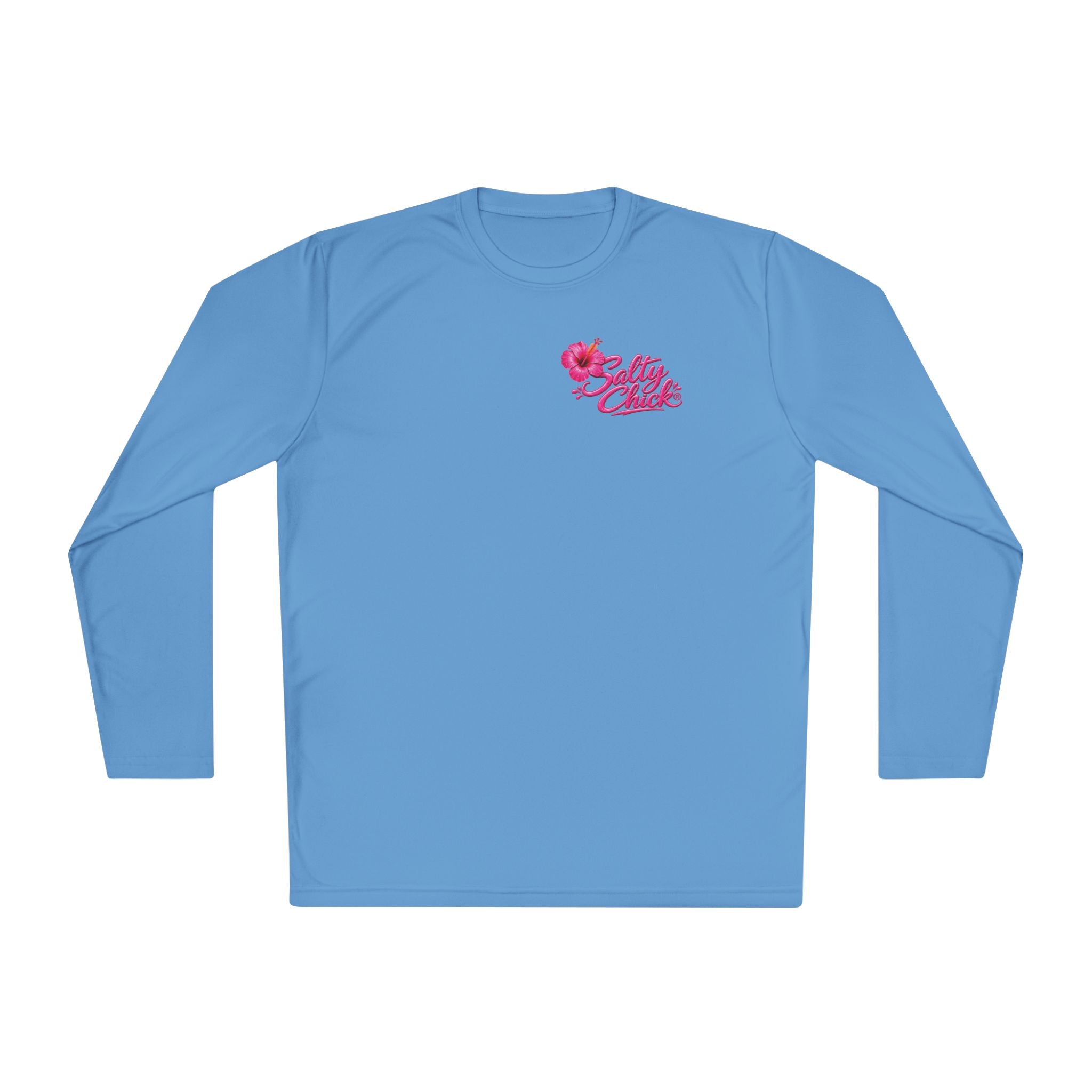 Female with pup Moisture Wicking Long Sleeve