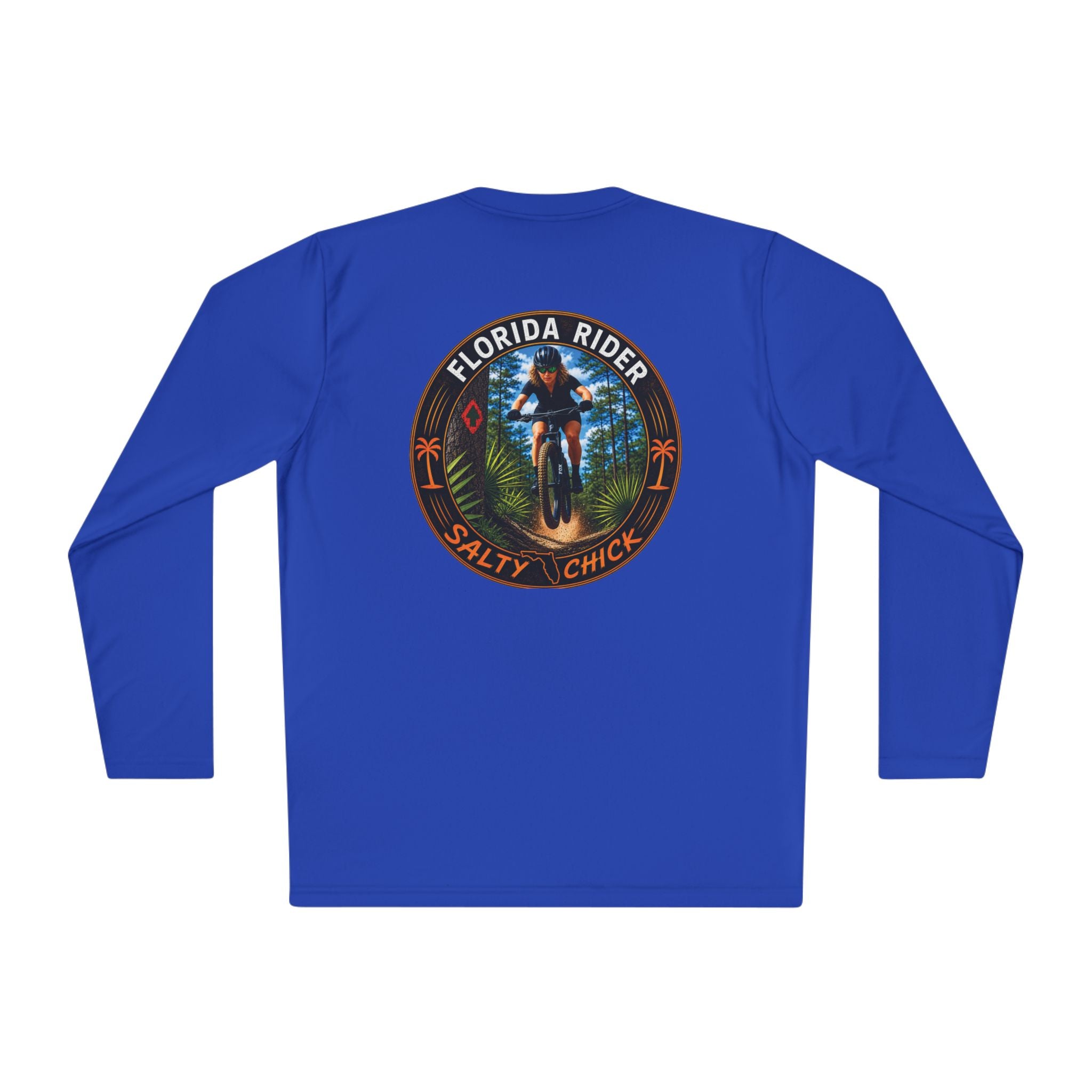 Salty Chick Dirt & Grit Long Sleeve Performance Tee – Mountain Biking & Trails
