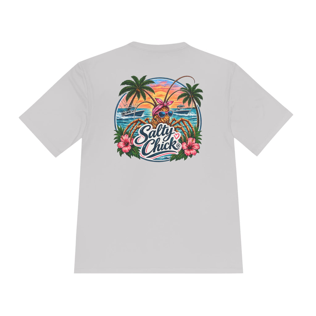 Salty Chick Lobster Haul Moisture Wicking Tee – Fishing