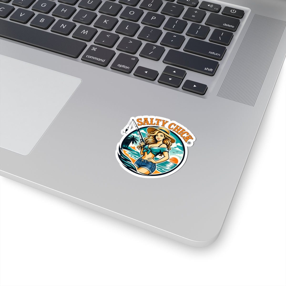 Salty Chick Girly Kiss-Cut Vinyl Sticker