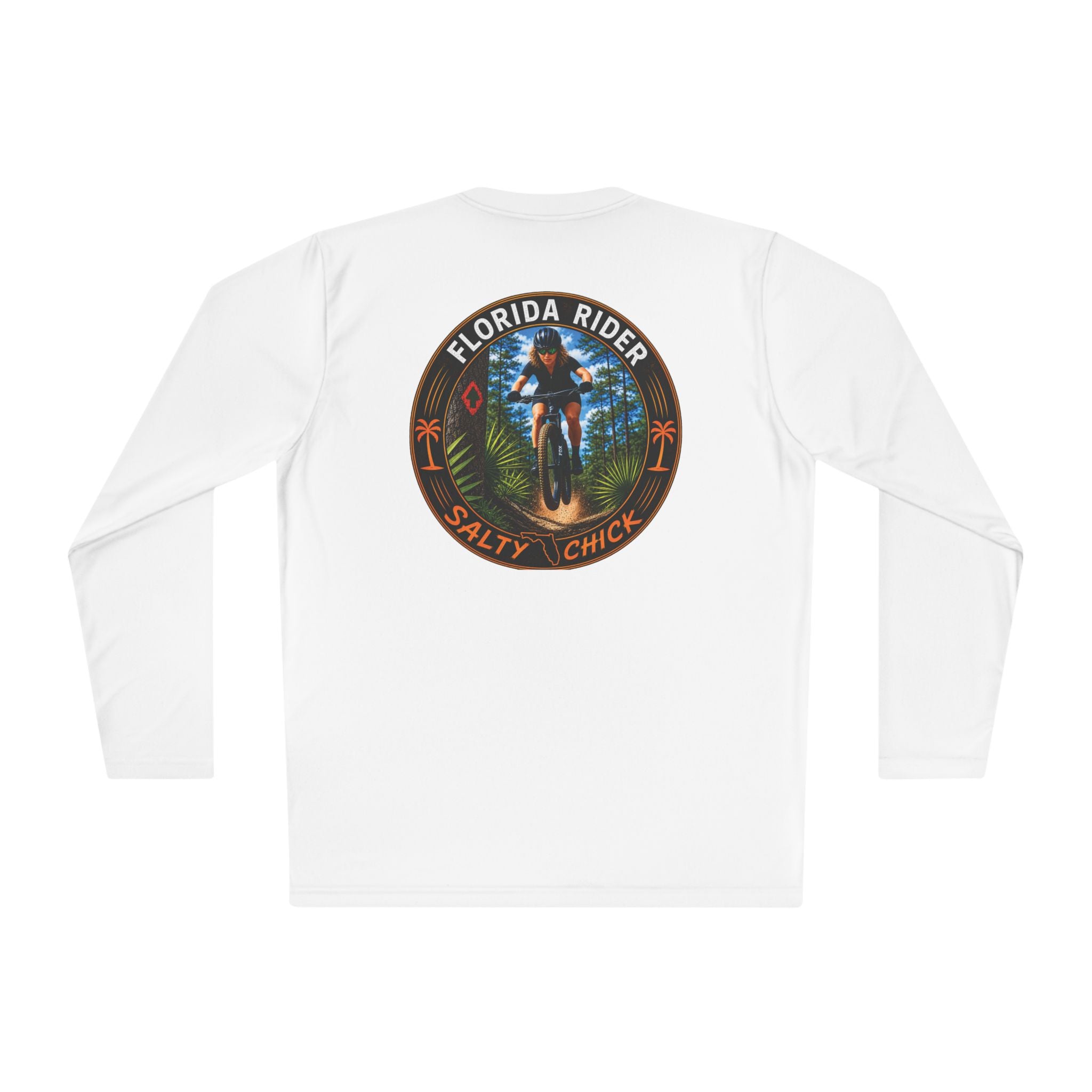 Salty Chick Ridge Runner Long Sleeve Performance Tee – Mountain Biking & Trails