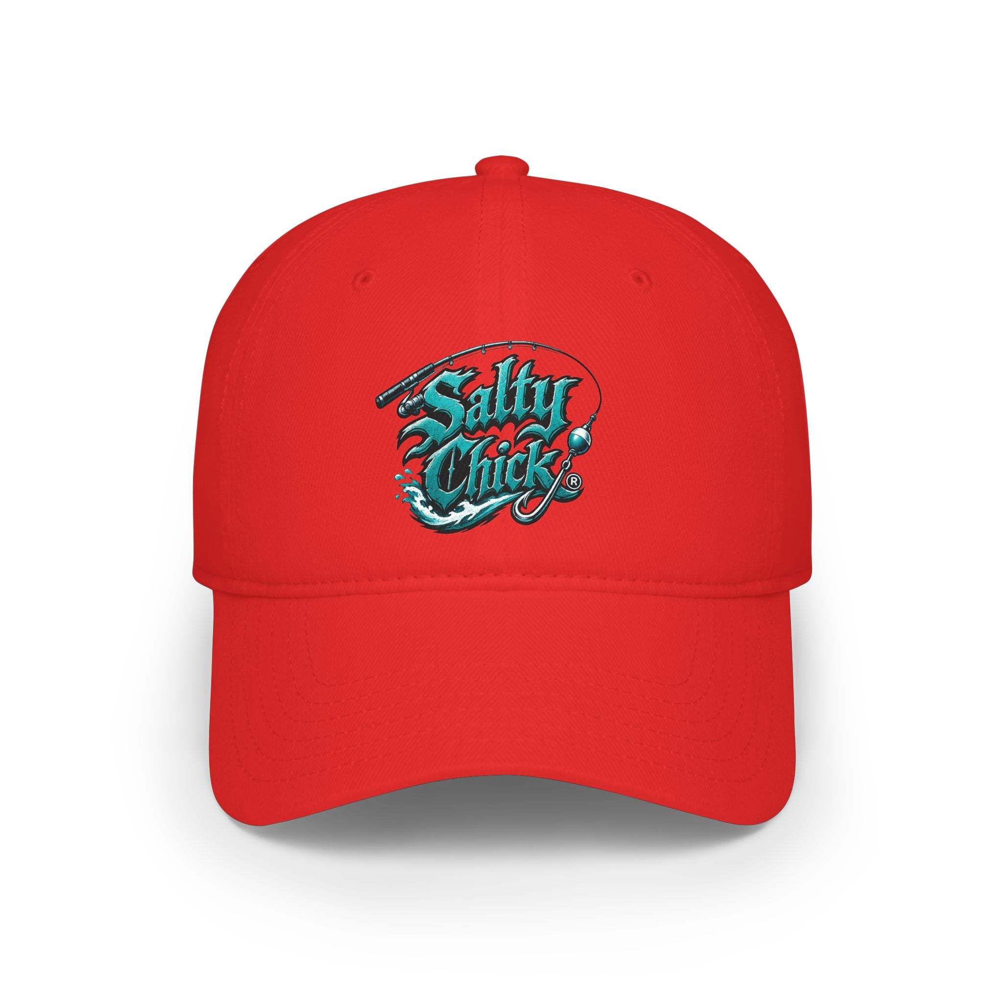 Salty Chick Low Profile Embroidered Baseball Cap – Fishing