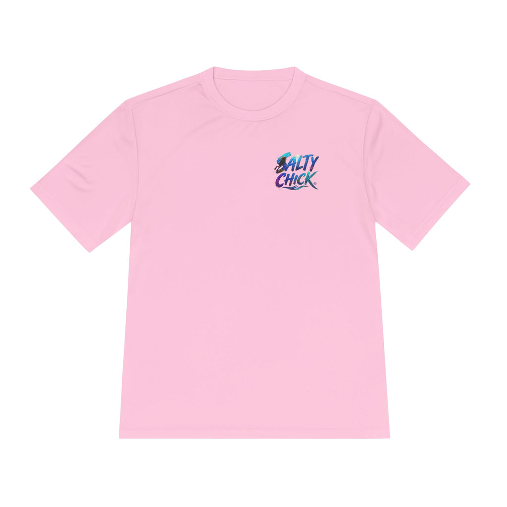 Salty Chick Dive Deep Performance Tee – Coastal Life