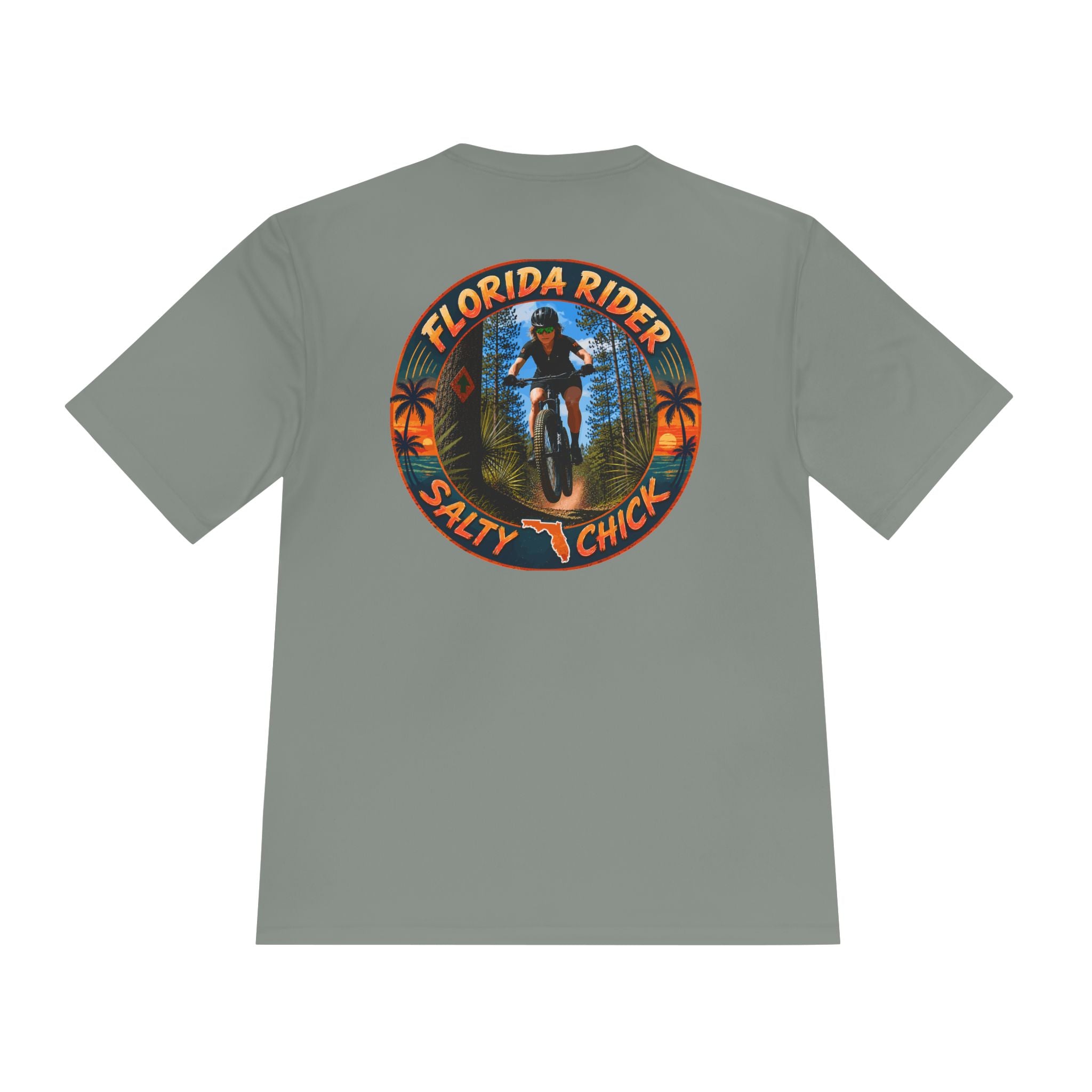 Salty Chick Shred Ready Performance Tee – Mountain Biking & Trails